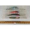 Image 1 : LOT OF 4 - MUSKY LURES W/ TACKLEBOX 