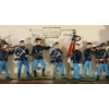 Image 3 : LOT OF 2 - BRITAINS SOLDIERS LEAD FIGURES - NO. 2059 CIVIL WAR UNION INFANTRY & 2177 FORT HENRY