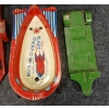 Image 10 : LOT OF 3 - TIN & DIECAST WAGONS - INCL WYANDOTTE FLASH STRAT-O-WAGON & MINIC TOYS, ETC