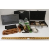 Image 1 : JOB LOT - RUGER HANDGUN CASE, AMMO POUCHES, HOPPE'S CLEANING BRUSHES, ETC