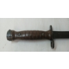 Image 6 : 1959 ITALIAN ARMY M1 CARBINE BAYONET W/ SCABBARD & FROG