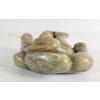 Image 7 : MAN W/ KNIFE BY ISAAC PANIGAYAK - STONE W/ IVORY