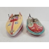 Image 3 : LOT OF 2 - TIN WIND UP ARROW & FLASH BOATS