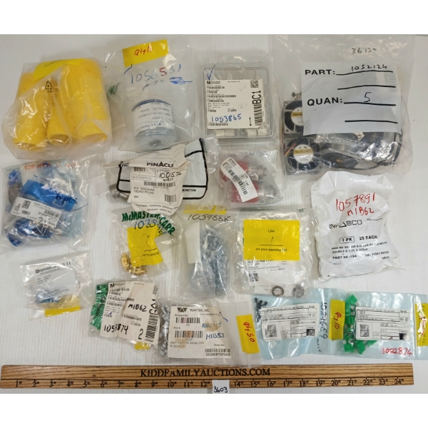 JOB LOT - FUSE AUTO BLADES - BOLT SECURING SYSTEMS & HEX HD SCREWS, ETC.