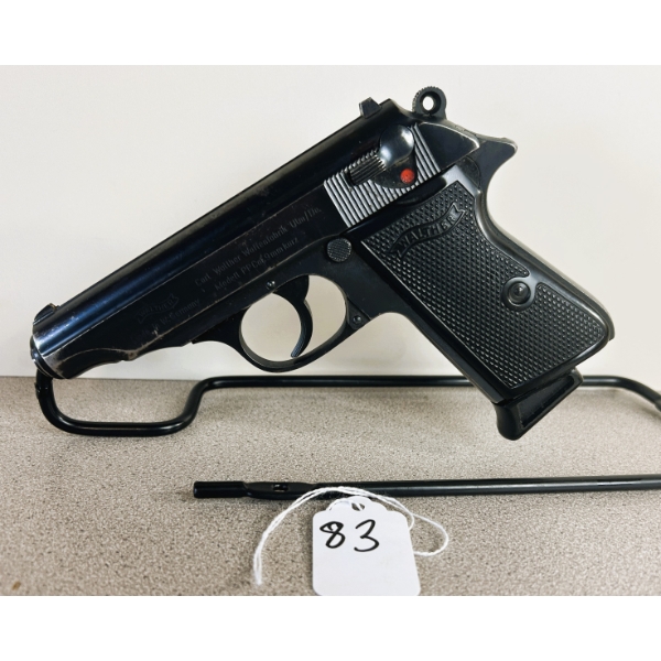 WALTHER MODEL PP IN 9MM KURZ (.380 ACP) - PROHIB