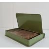 Image 4 : LOT OF 2 - 1928 ARITHMETIC LESSON BOOK & TIN CARRIER
