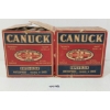 Image 2 : AMMO: 50X CIL CANUCK 12GA - 2 3/4IN - #4 SHOT - PAPER LABELS - COLLECTIBLE BOXES