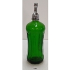 Image 3 : GOLDEN EAGLE BEVERAGE - EMERALD GREEN ACID-ETCHED - SELTZER BOTTLE