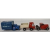 Image 2 : LOT OF 3 - MISC TIN & DIECAST TRUCKS - INCL TRI-ANG