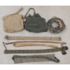 Image 3 : JOB LOT - CDN GAS MASK BAG, MISC WEB GEAR, FIELD SUN HAT, CARTRIDGE BELT, ETC