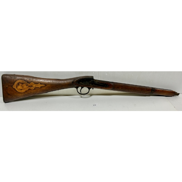 FLINTLOCK RIFLE STOCK - W/ TRIGGER