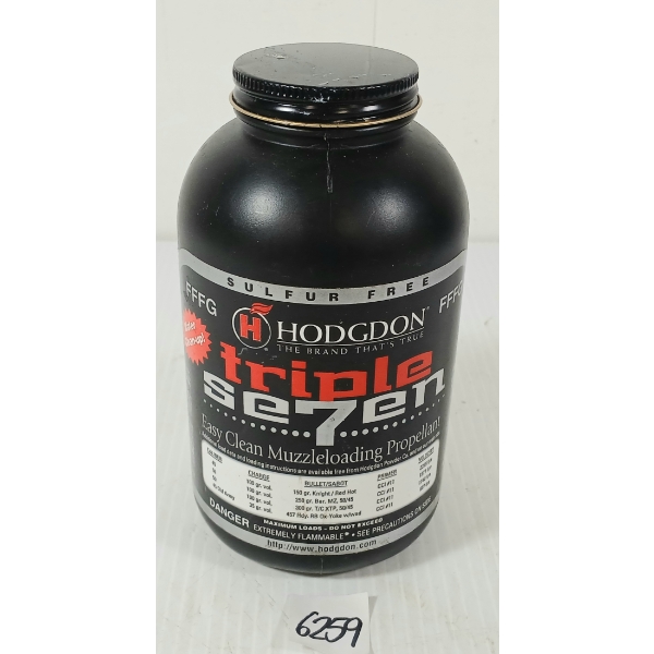 POWDER: HODGDON FFFG TRIPLE SEVEN POWDER - 1LB