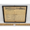 Image 1 : FRAMED SHARPS BREECH LOADER NEWSPAPER ARTICLE