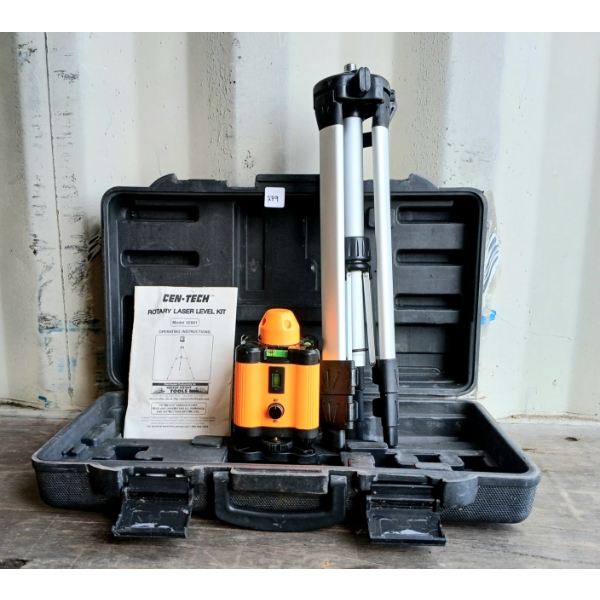 CEN-TECH ROTARY LASER LEVEL - AS NEW