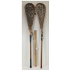LOT OF 2 - VINTAGE LACROSSE STICKS