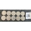 Image 2 : LOT OF 10 - 1947 CDN 10 CENT COINS
