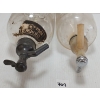 Image 6 : LOT OF 2 - CAMWAL & PAYETTE MENDELSOHN - CLEAR ACID-ETCHED - SELTZER BOTTLES