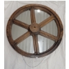 WAGON WHEEL MIRROR
