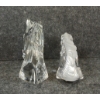 Image 4 : LOT OF 2 - HORSE HEADS - INCL CRISTAL DE SEVRES