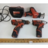 Image 2 : LOT OF 4 - MILWAUKEE M12 DRILL/DRIVER, HACKZALL, IMPACT DRIVER & CHARGER
