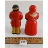 Image 3 : LOT OF 2 - AUNT JEMIMA & UNCLE MOSES SALT N' PEPPER SHAKERS