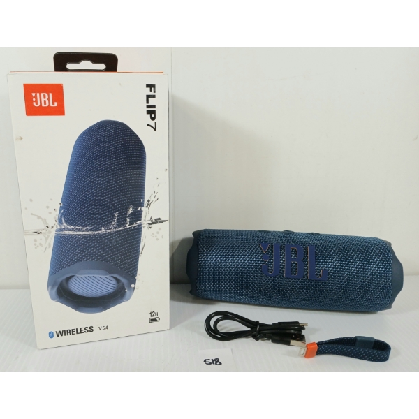 JBL FLIP7 WIRELESS BLUETOOTH SPEAKER - AS NEW