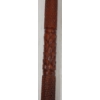 Image 3 : CARVED WALKING STICK W/ DESIGNED SILVER POMMEL