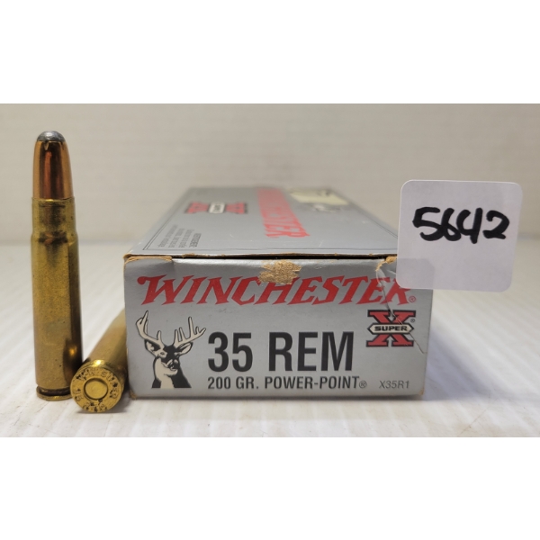 AMMO: 17X WINCHESTER SUPER X .35 REM - 200GR - PP