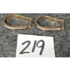 Image 2 : PAIR OF 10K GOLD HOOP EARRINGS