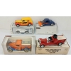 Image 1 : LOT OF 4 - ERTL, SPECCAST & LIBERTY DIECAST COIN BANKS - 1926 FIRE TRUCK, 1940 DELIVERY SEDAN, ETC