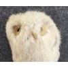 Image 2 : RABBIT FUR WHITE OWL DOLL