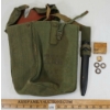 JOB LOT - FROG & GAS MASK BAG, ETC