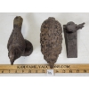 Image 6 : LOT OF 3 - CAST FIGURES & SNAIL DOOR STOP