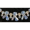 Image 3 : SHERMAN BLUE TONE RHINESTONE NECKLACE