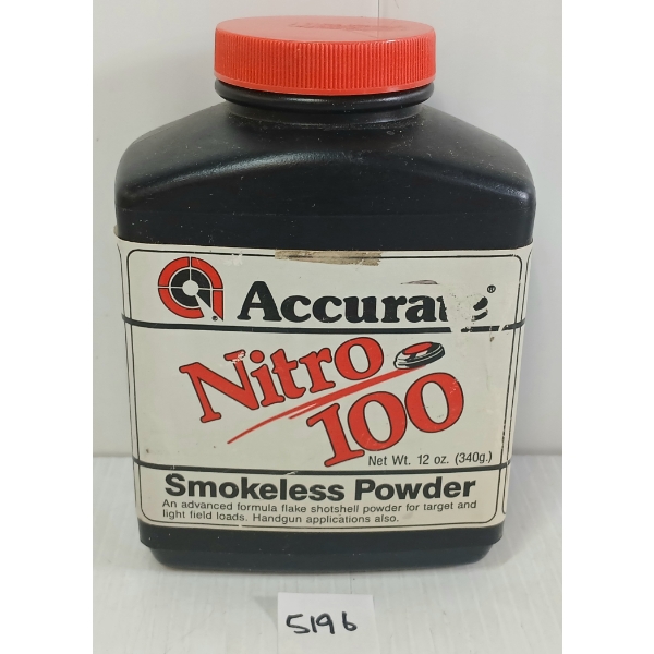 POWDER: ACCURATE ARMS NITRO 100 - 1LBS - SEALED 