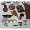 Image 6 : JOB LOT - ENAMEL PINS, BADGES, CAR DECALS, ETC