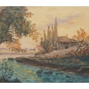 Image 2 : LOT OF 2 - FRENCH LANDSCAPES BY JEAN-LOUIS THIBAUT (PRS FRENCH ARTIST)