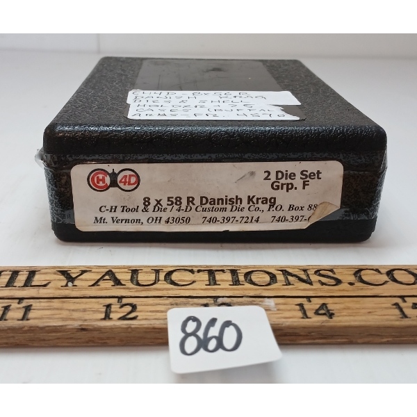 CH4D 8X58R DANISH KRAG DIE SET