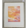 Image 1 : CLOUD STUDY BY JUDY Y. MEYER - FRAMED OIL ON PAPER