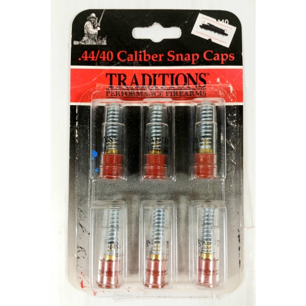 LOT OF 4 - TRADITIONS .44/40 SNAP CAPS