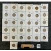 Image 1 : QTY OF 1922-1945 CDN 5 CENT COINS - INCL ROLLED