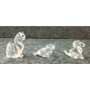 Image 8 : LOT OF 3 - SWAROVSKI BIRD, CAT & DOG CRYSTAL FIGURINES