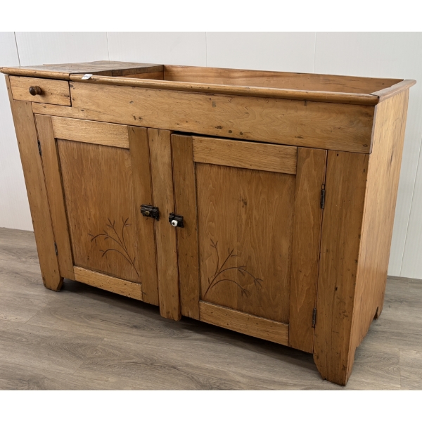 DRY SINK - PINE AND MAPLE CONSTRUCTION