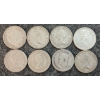 Image 2 : LOT OF 8 - 1941-1966 CDN 25 CENT COINS