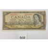 1954 CDN $20 BANKNOTE