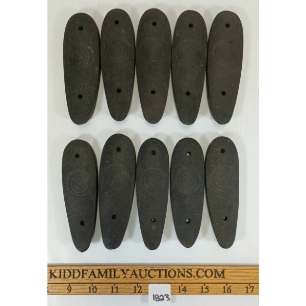 LOT OF 10 - MISC BUTT PLATES