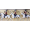Image 2 : LOT OF 2 - BRITAINS SOLDIERS LEAD FIGURES - NO. 2 ROYAL HORSE GUARDS & 32 ROYAL SCOTS GREYS