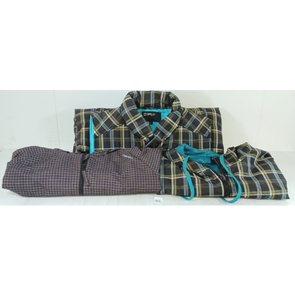 LOT OF 3 - WOMEN'S SPLIT & RAGWEAR SPRING JACKETS & VEST