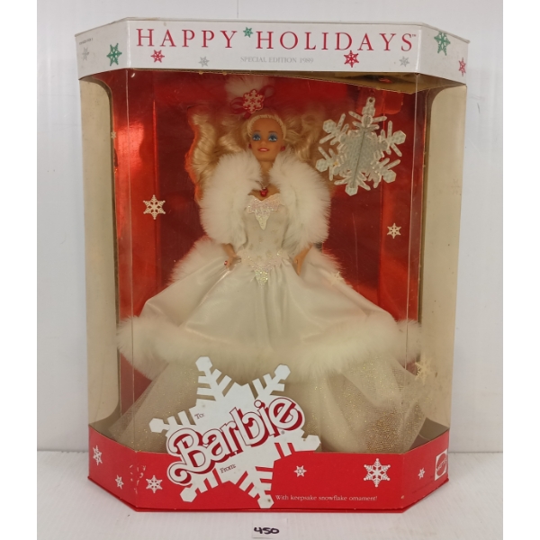MATTEL HAPPY HOLIDAYS BARBIE