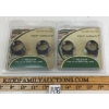 Image 1 : LOT OF 2 - WEAVER TOP MOUNT 1IN MEDIUM SCOPE RINGS - MATTE & GLOSS BLACK